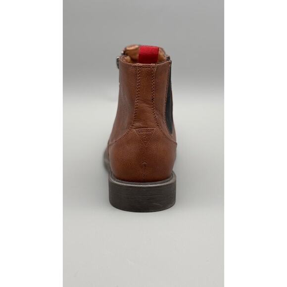 EUC Mens sz. 8.5 brown Guess ankle chelsea boots w/zipper NO ORIGINAL PACKAGING - Picture 5 of 16
